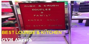 RUSH & CRUSH | BEST LOUNGE & KITCHEN IN ALIGARH-FAINS BAZAAR