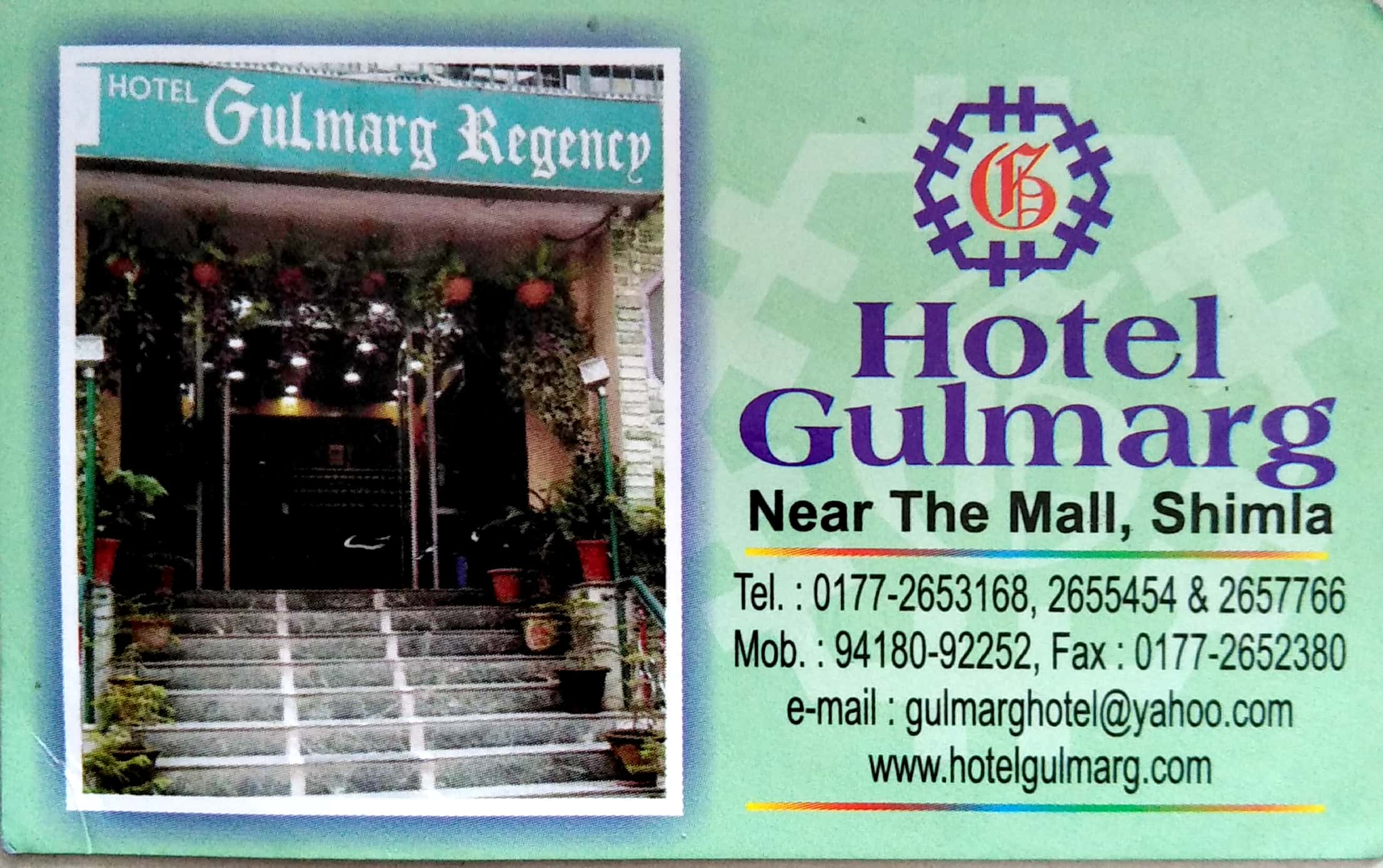 HOTEL GULMARG | TOP HOTEL IN SHIMLA FAINS-BAZAAR