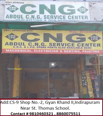 ABDUL CNG SERVICE CENTER | CNG KIT | CNG KIT REPAIRING  INDIRAPURAM GHAZIABAD |
